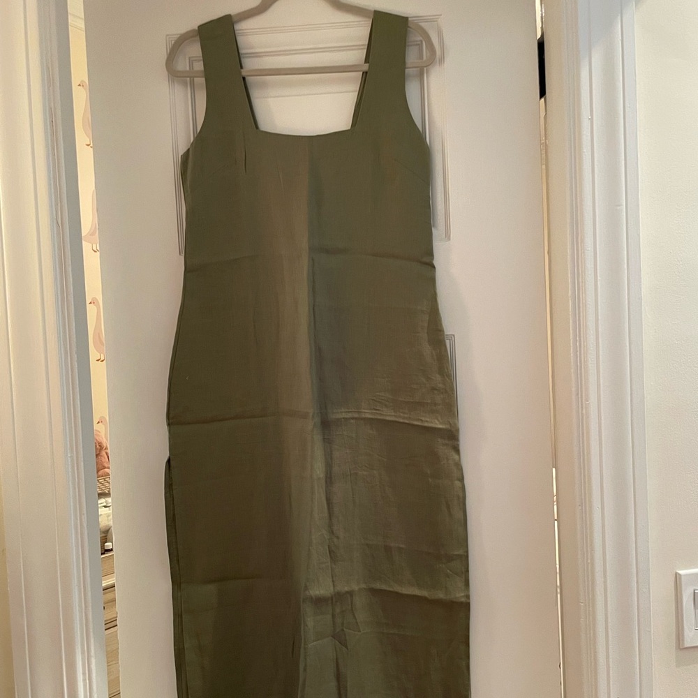 Free The Label Linen Midi Dress
